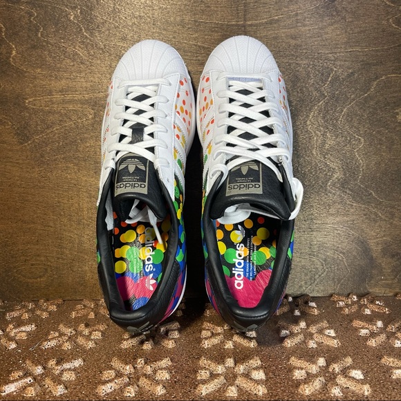 SOLD Original Adidas Superstar Pride Pack - Picture 5 of 8